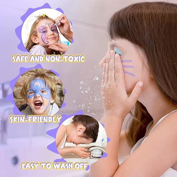 Tomons Kids Makeup Kit for Girl Real Washable Cosmetic Toy Beauty Set, Birthday Toys Gift for 3 4 5 6 7 8 9 10 Year Girls nirvanaguru