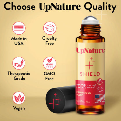 UpNature Lavender Essential Oil Pure Roll On - 100% Natural Lavender Oil for Skin