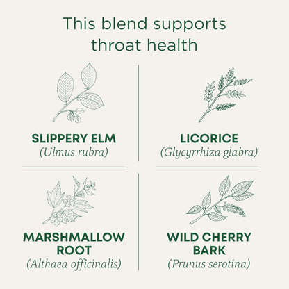 Traditional Medicinals Tea, Organic Throat Coat, Supports Throat Health, 48 Tea Bags - Nirvana Guru