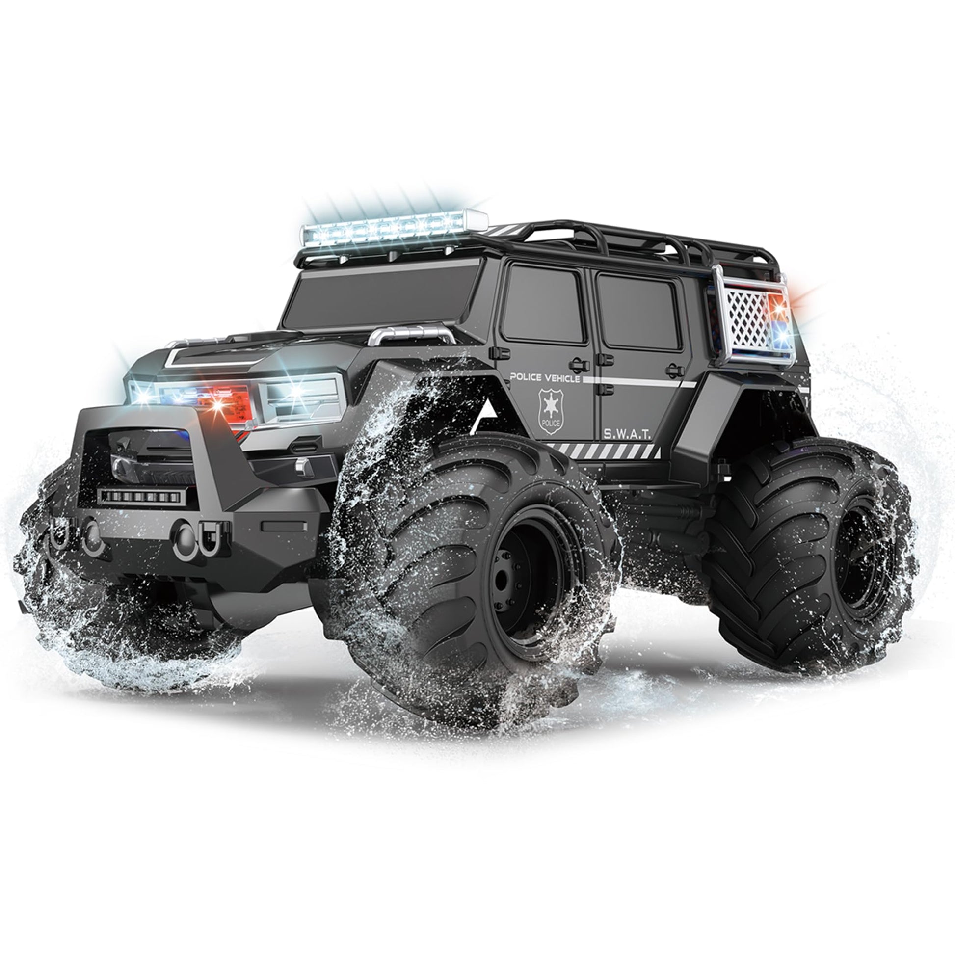 Threeking 1:16 Waterproof Monster Truck Toys RC Cars Amphibious Remote Control Car Trucks 4WD All Terrain Off-Road Pickup Toy for 6 7 8 9 10 11 12 Year Old Boys Girls Kids Gifts Presents Nirvana Guru