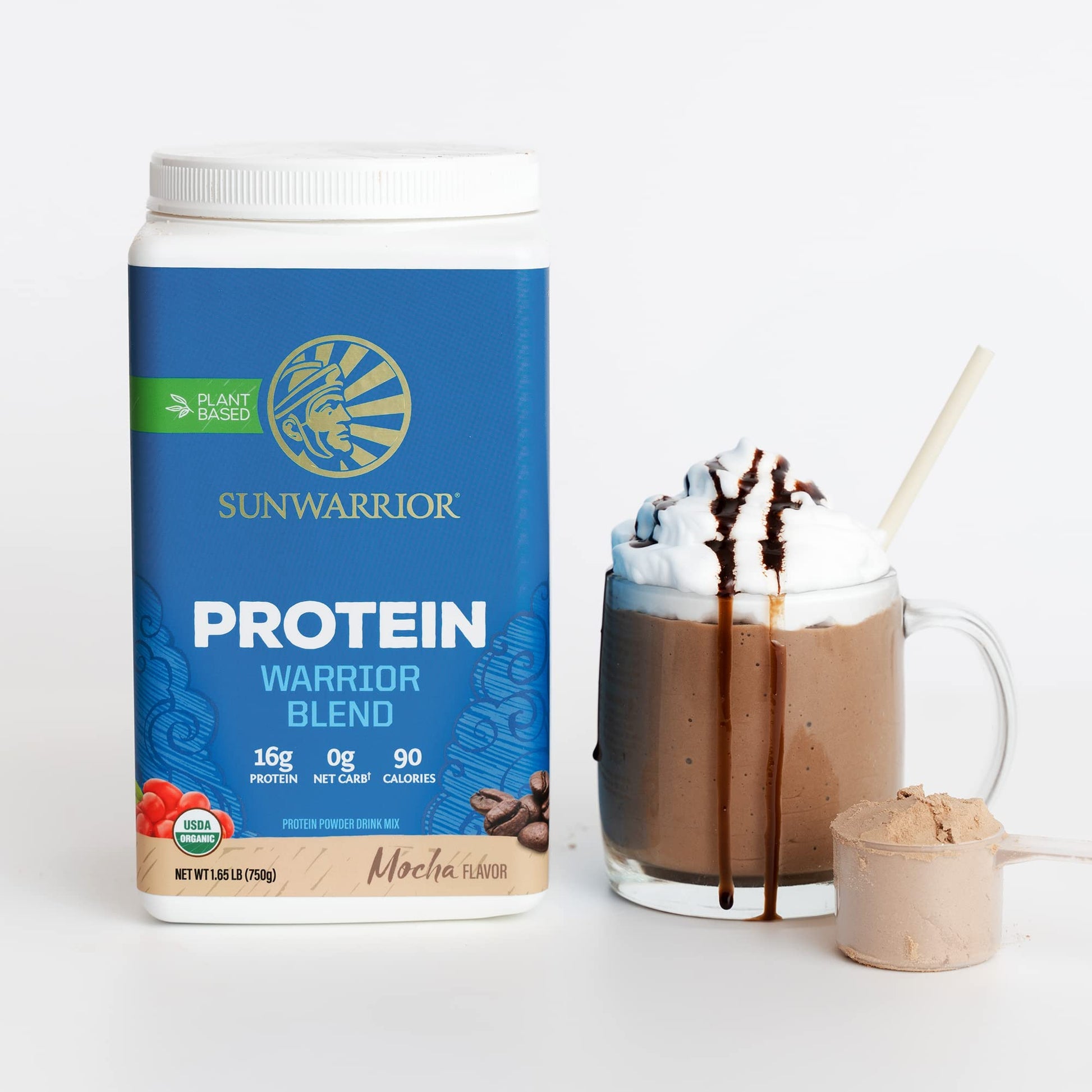 Organic Plant Based Protein Powder | Vegan Organic Protein Powder Vanilla Flavored with BCAA Amino Acids & Hemp Seed Pea Blend | Non-GMO Soy Dairy Filler & Gluten Free (Vanilla, 32 Servings) - Nirvana Guru