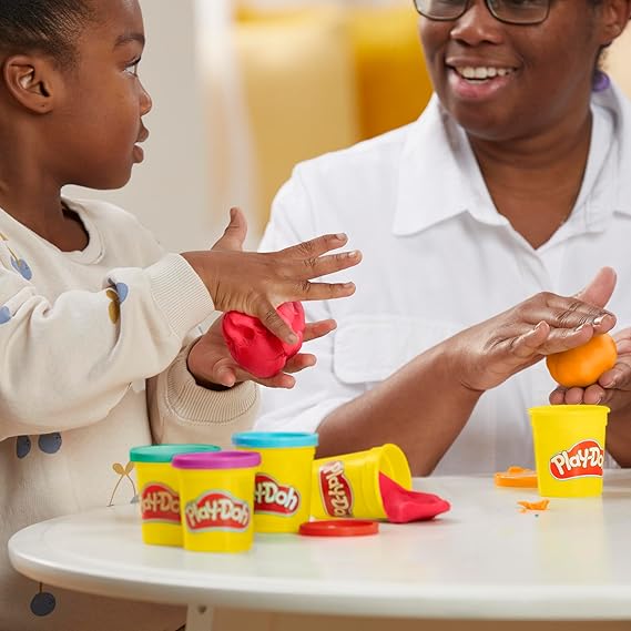 Play-Doh Fun Tub Set, 19 Accessories & Reusable Storage Container, Preschool Toys, Kids Arts & Crafts, Back to School Gifts, Ages 3+ (Amazon Exclusive) nirvanaguru