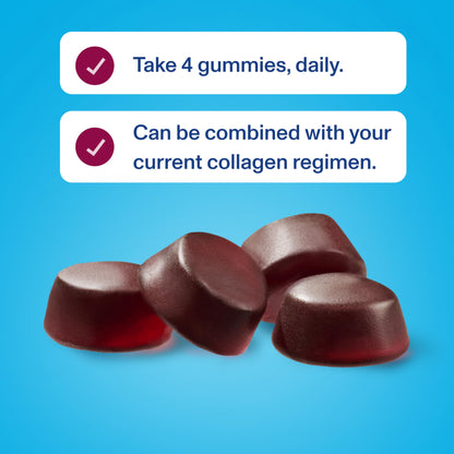 Vital Proteins Collagen Gummies, 2.5g of Clinically-Tested Collagen for Hair, Skin, Nails & Wrinkles, 120 ct, 30-Day Supply, Grape Flavor - Nirvana Guru