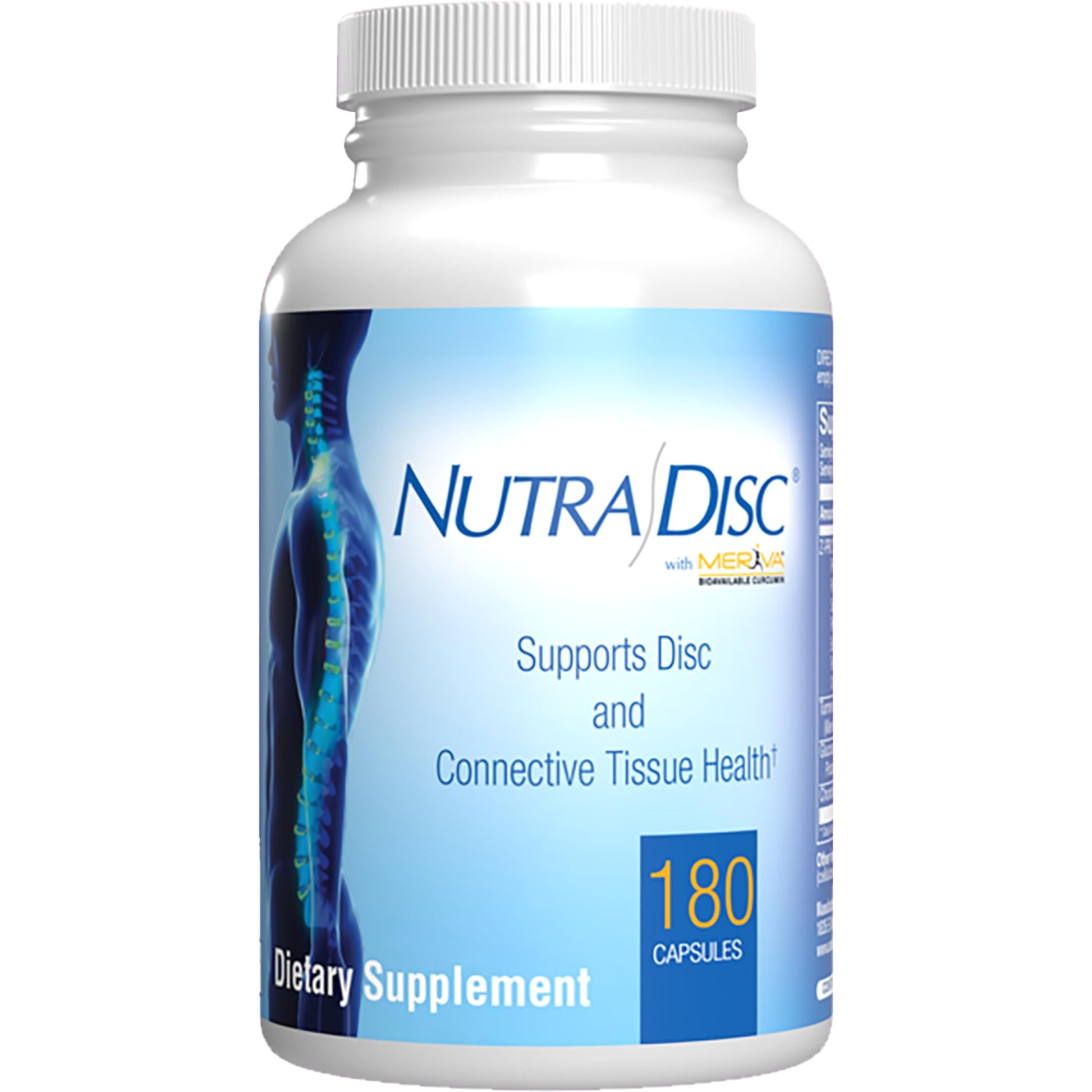 Nutra Disc & Joint Support Supplement - Clinically Formulated Restorative Cartilage Ligament and Tendon Supplement with Patented Meriva Curcumin & Glucosamine and Chondroitin for Adults - 45 Servings Nirvana Guru