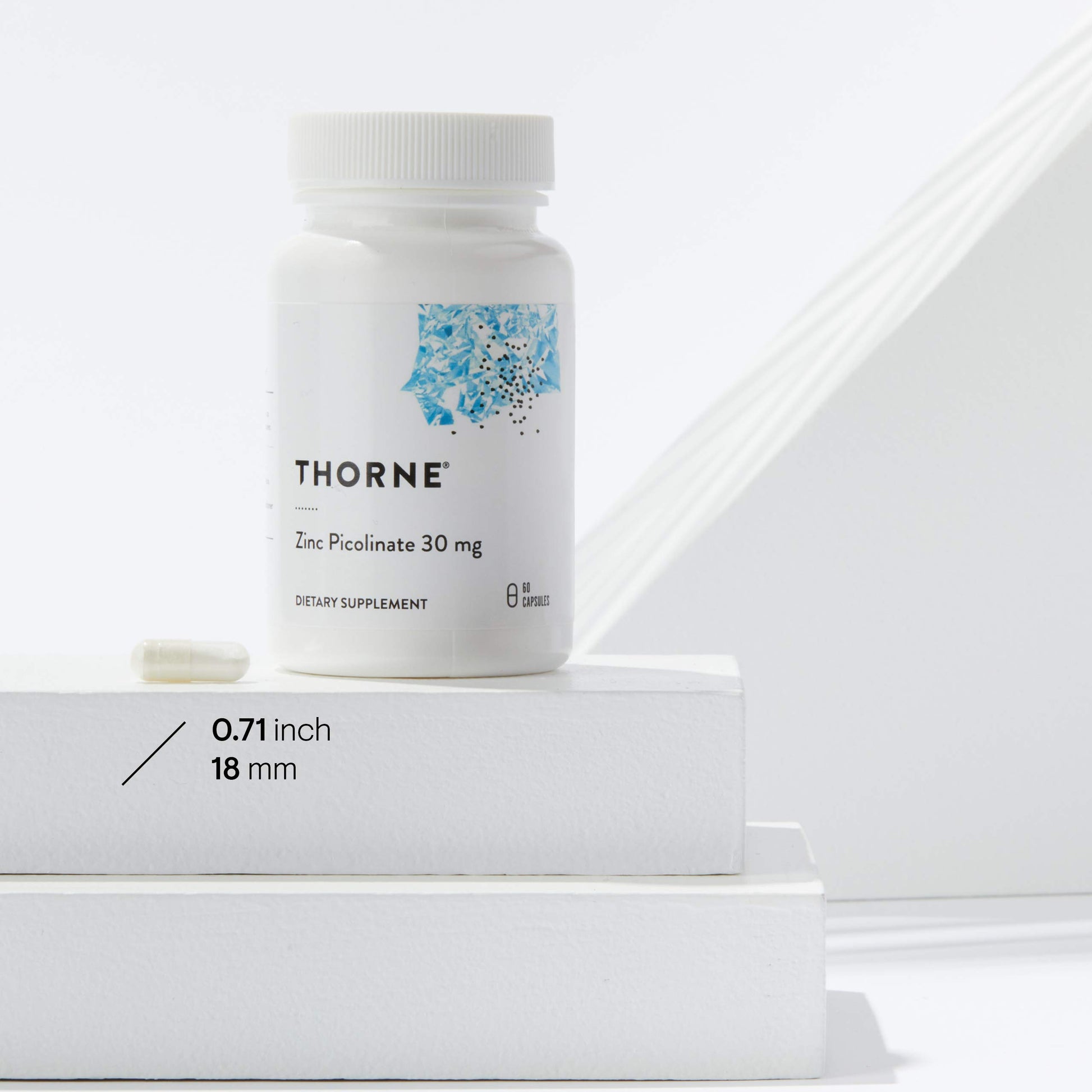 THORNE Zinc Picolinate 30 mg - Well-Absorbed Zinc Supplement for Growth and Immune Function* - 60 Capsules - Nirvana Guru