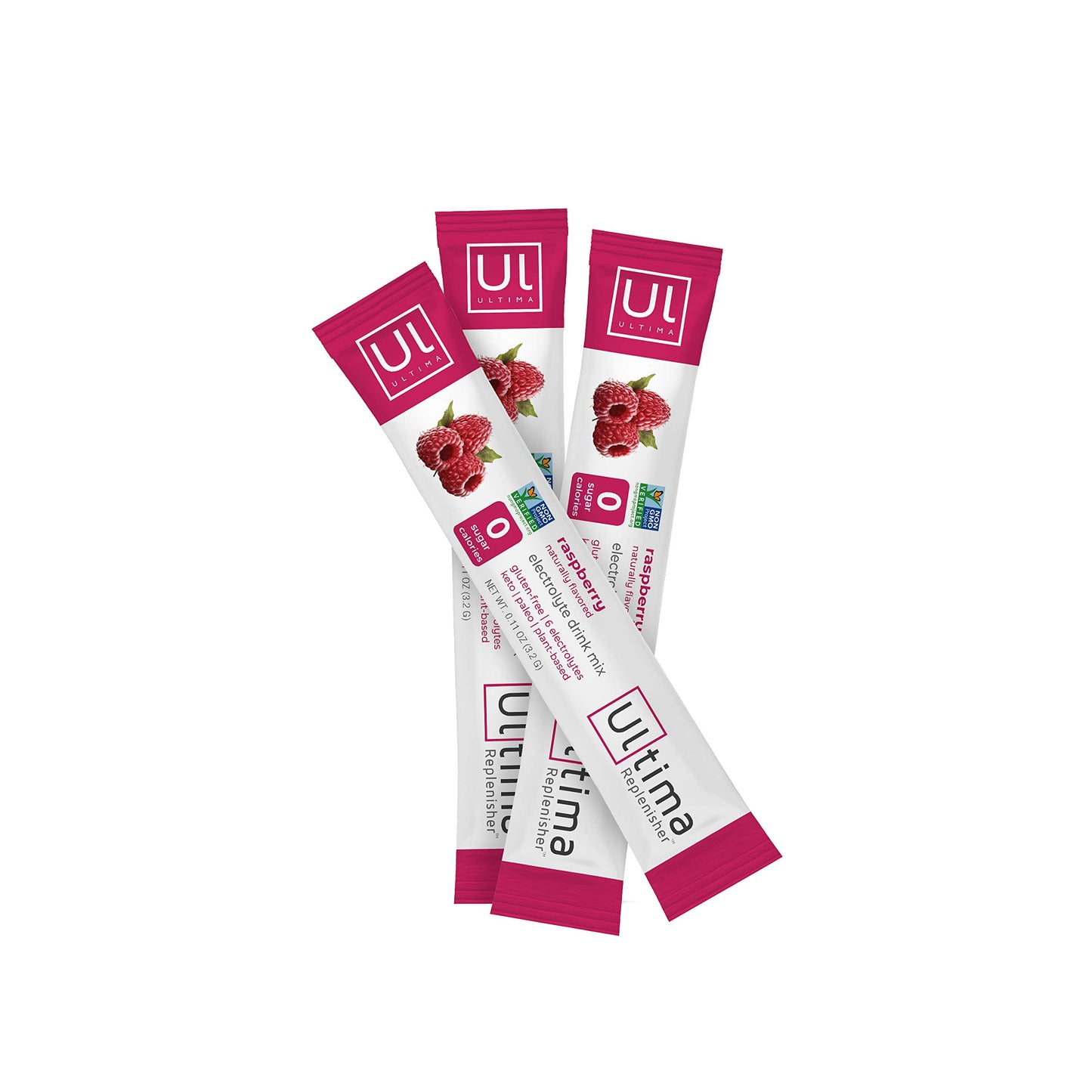 Ultima Replenisher Electrolyte Hydration Drink Mix, Pink Lemonade, 20 Serving Stickpack Box - Sugar Free, 0 Calories, 0 Carbs - Gluten-Free, Keto, Non-GMO, Vegan - Nirvana Guru