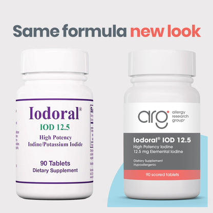 Optimox Iodoral 6.25 mg - Iodine Supplements for Thyroid Support, Potassium Iodide Tablets, Lugol Solution, Daily Vitamins and Minerals, High Potency Iodine Tablets - 90 Tablets 1-Pack Nirvana Guru