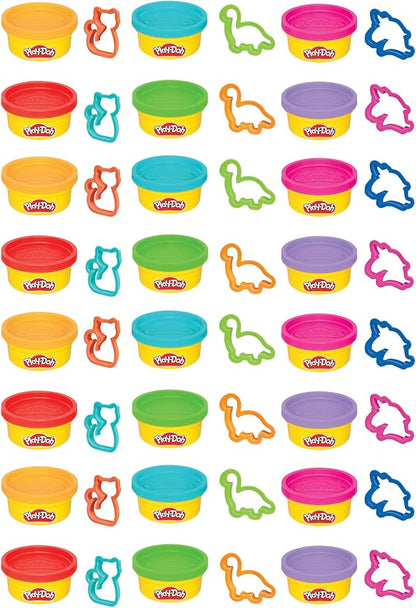 Play-Doh Party Favor Pack, Bulk 24 Pack of Modeling Compound with Cutters, Classroom Supplies for Arts & Crafts, Back to School Gifts & Prize Toys for Kids, Ages 3+ Nirvana Guru