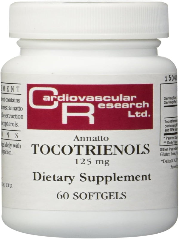Ecological Formulas - Annatto Tocotrienols 125 mg 60 gels [Health and Beauty] - Nirvana Guru
