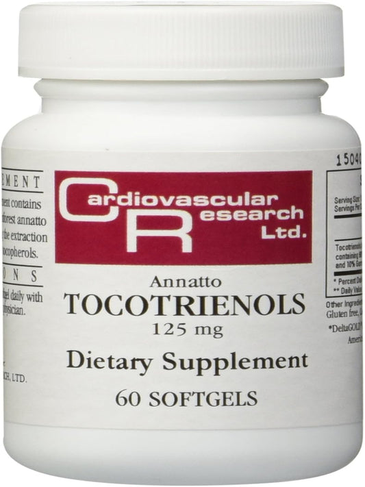 Ecological Formulas - Annatto Tocotrienols 125 mg 60 gels [Health and Beauty] - Nirvana Guru
