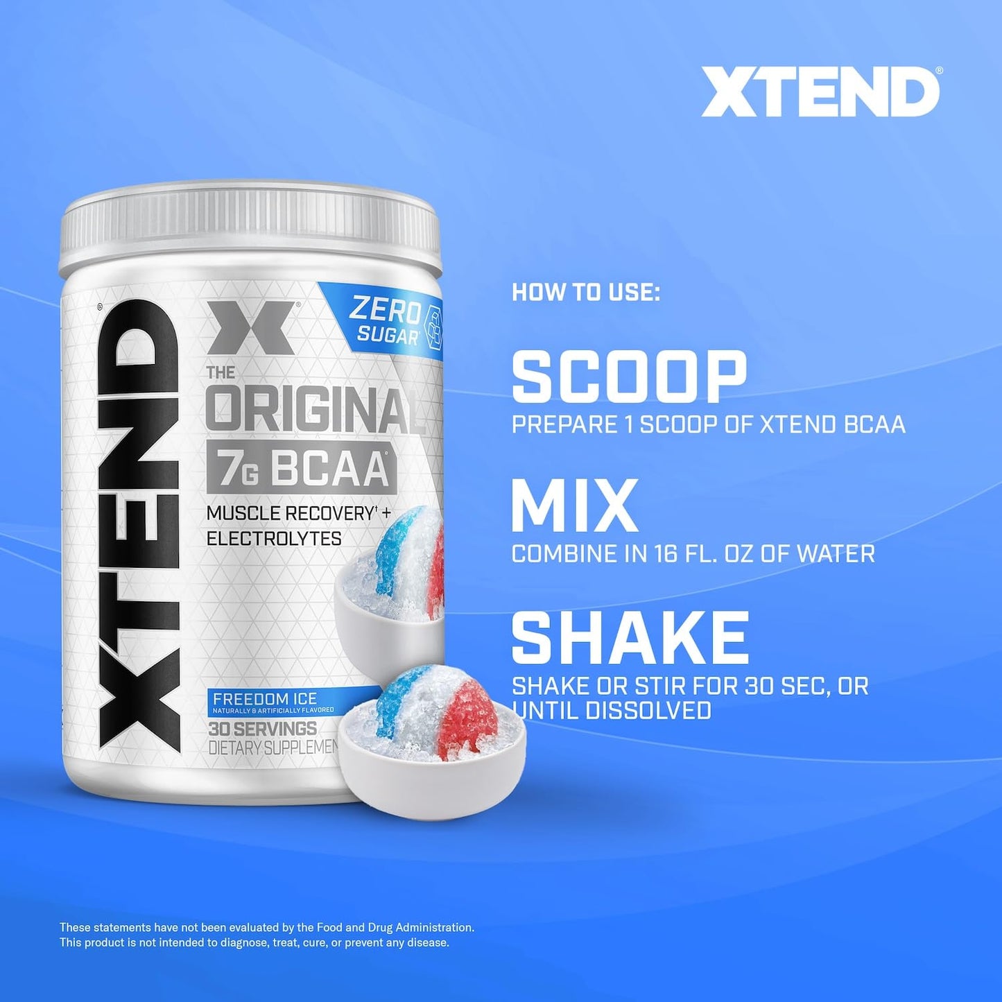 Original BCAA Powder Airheads Candy Flavor, 7g BCAA and 2.5g L-Glutamine, Sugar Free Post Workout Muscle Recovery Drink with Amino Acids for Men & Women, 30 Servings Nirvana Guru