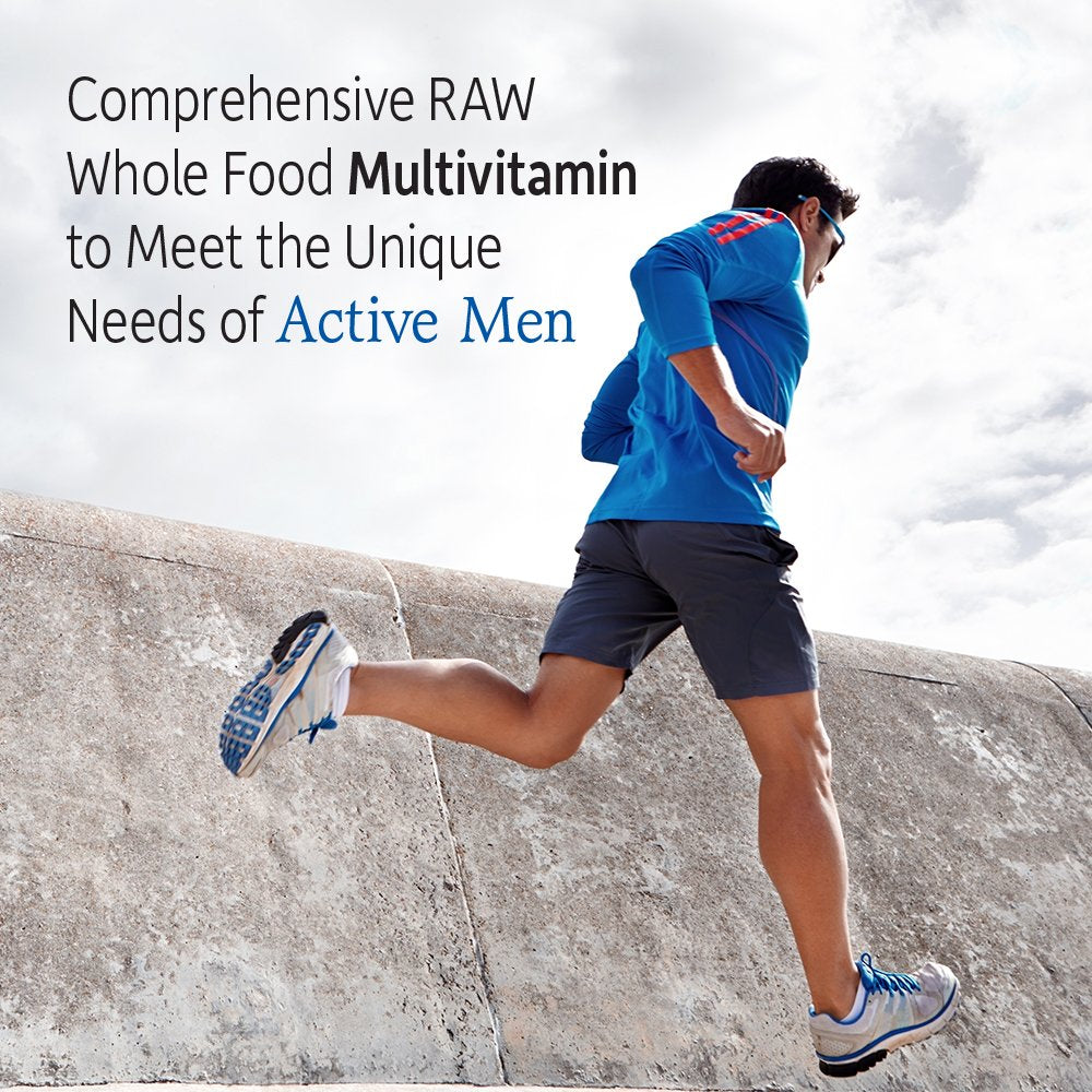 Garden of Life Vitamin Code Whole Food Multivitamin for Men, Fruit & Veggie Blend and Probiotics for Energy, Heart, Prostate Health, 120 Count - Nirvana Guru