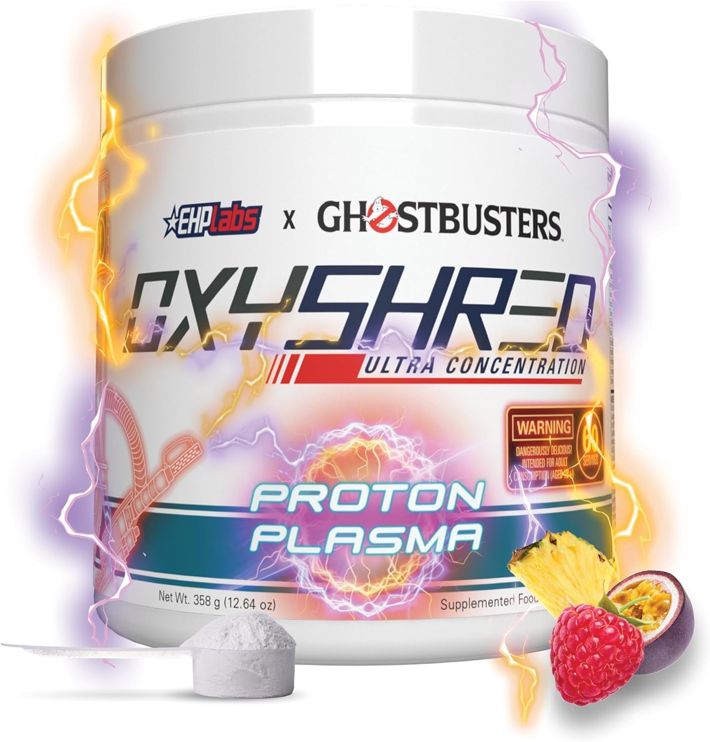 EHP Labs OxyShred Pre Workout Powder - Preworkout Powder with L Glutamine & Acetyl L Carnitine, Energy Boost Drink - Mango, 60 Servings Nirvana Guru