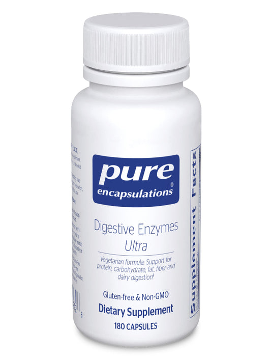Pure Encapsulations Digestive Enzymes Ultra - Vegetarian Digestive Enzyme Supplement to Support Protein, Carb, Fiber, and Dairy Digestion* - 90 Capsules Nirvana Guru