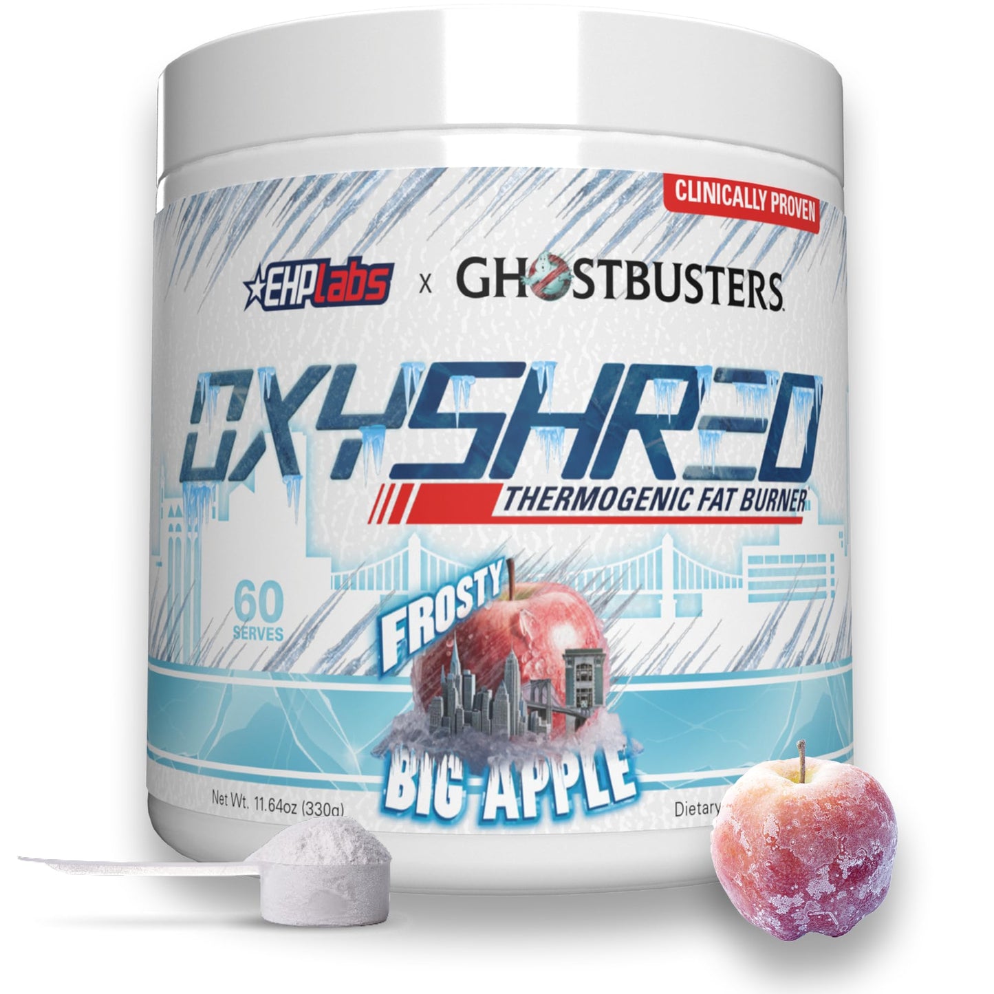 EHP Labs OxyShred Pre Workout Powder - Preworkout Powder with L Glutamine & Acetyl L Carnitine, Energy Boost Drink - Mango, 60 Servings Nirvana Guru