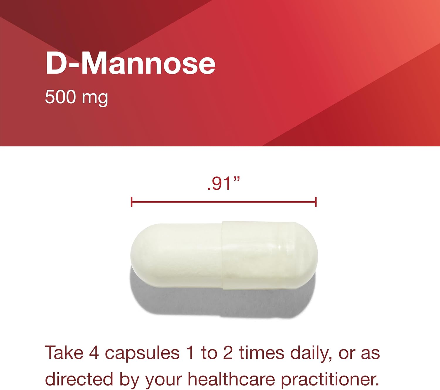 Protocol D-Mannose - 500mg - Bladder Cleanse - Support Healthy Urinary Tract* - for Men & Women - Kosher & Non-GMO - 90 Veg Capsules Nirvana Guru