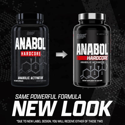 Nutrex Research Anabol Hardcore Anabolic Activator, Muscle Builder and Hardening Agent, 60 Pills Nirvana Guru