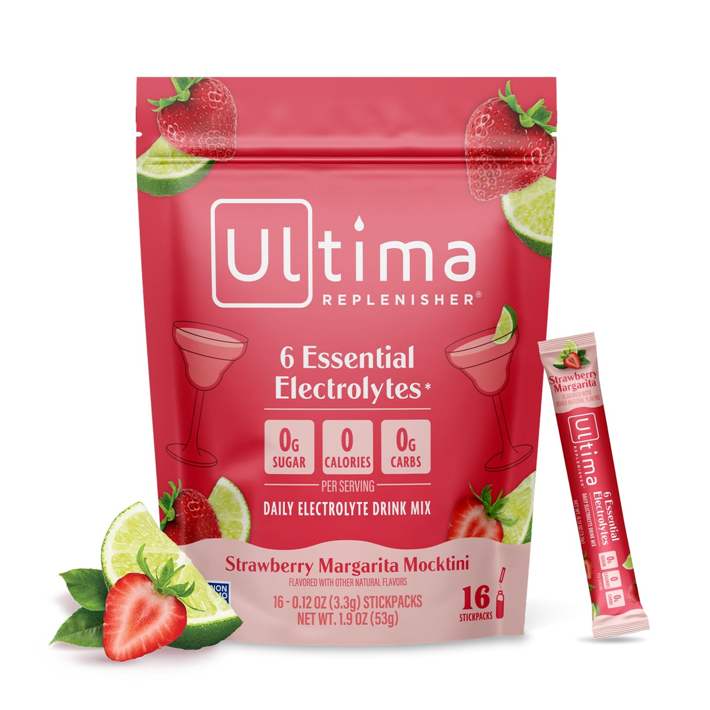 Ultima Replenisher Daily Electrolyte Powder Drink Mix – Sugar Free – Original Variety, 20 Stickpacks – Hydration Packets with 6 Electrolytes and Minerals – Keto Friendly, Vegan, Non-GMO - Nirvana Guru