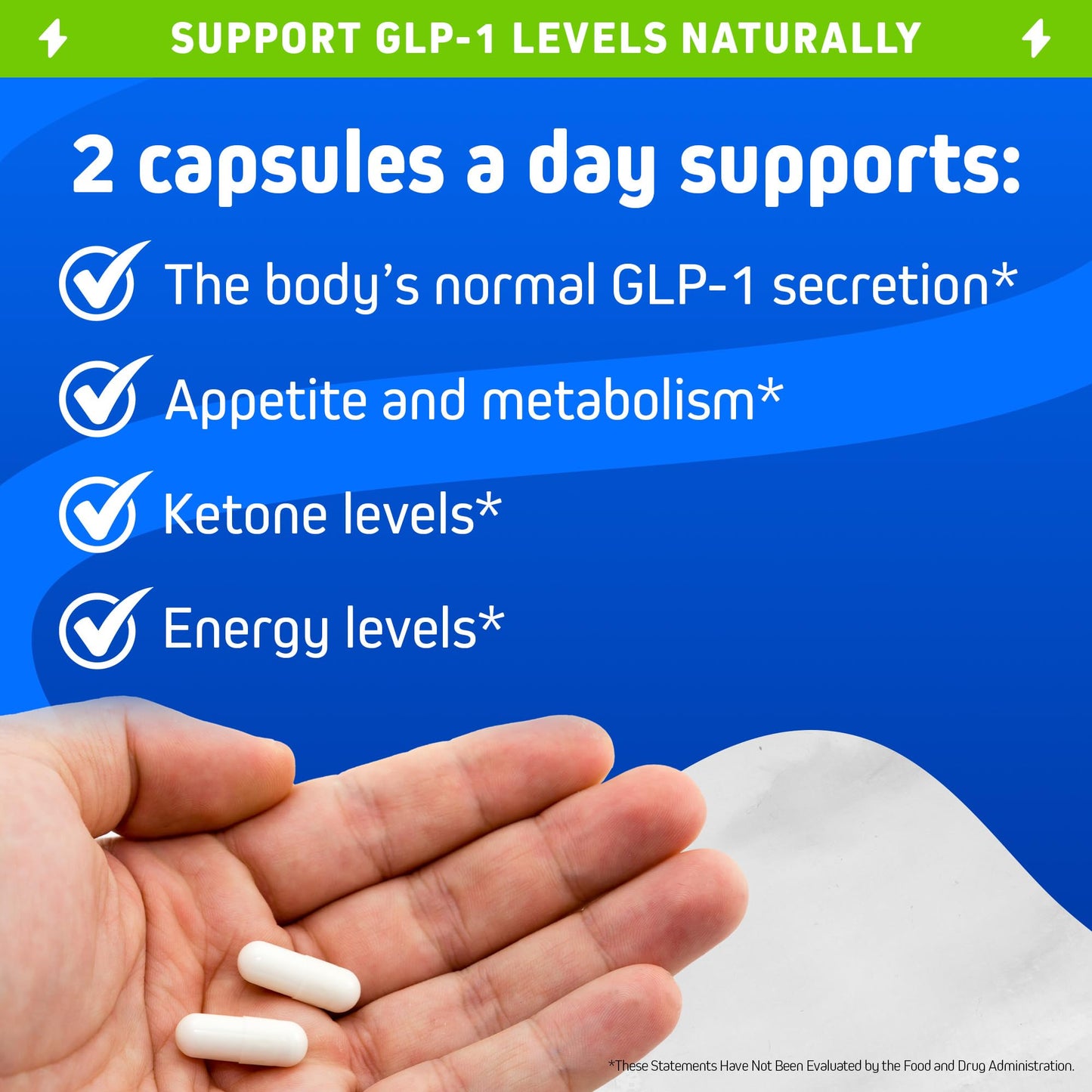 Herbtonics GLP-1 Support Supplement – Apple Cider Vinegar Capsules & Keto BHB | Keto Diet Pills for Women & Men | Supports Appetite & Metabolic Function | 60 Keto ACV Capsules - Nirvana Guru