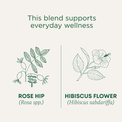 Traditional Medicinals Organic Red Clover, Caffeine Free, 16 Wrapped Tea Bags, 1.13 oz (32 g) - Nirvana Guru