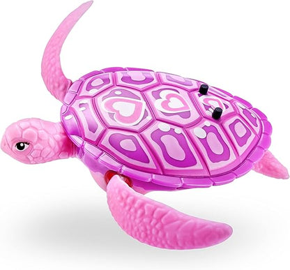 ROBO ALIVE Robo Turtle Robotic Swimming Turtle (Green + Pink) by ZURU Water Activated, Comes with Batteries, Exclusive (2 Pack) nirvanaguru