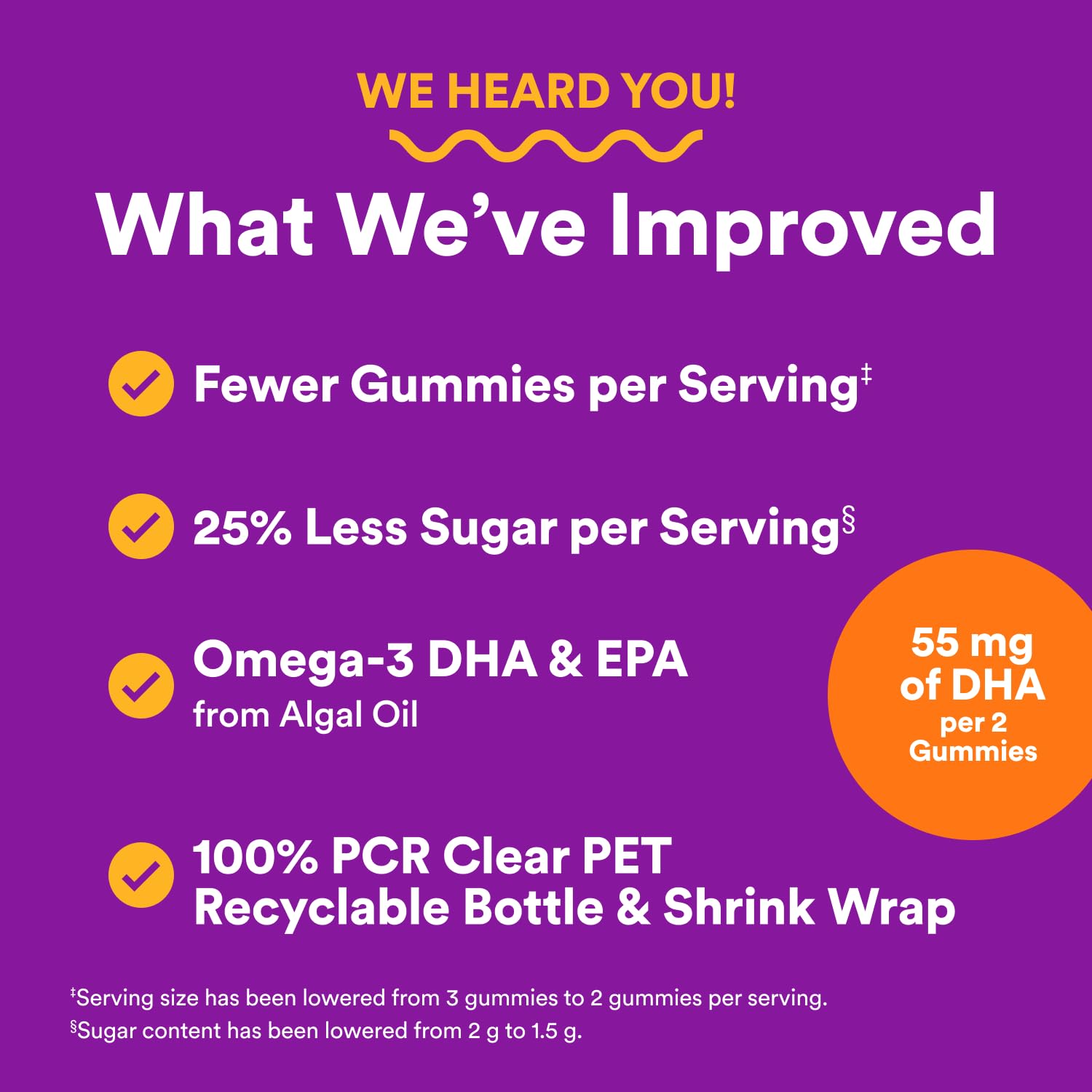 SmartyPants Toddler Multivitamin Gummies - Improved Formula: Omega 3 (DHA/EPA), Vitamins D3, C, Vitamin B12, B6, A, K & Zinc, Biotin, Gluten Free, Three Fruit Flavors, 60 Count (30 Day Supply) Nirvana Guru