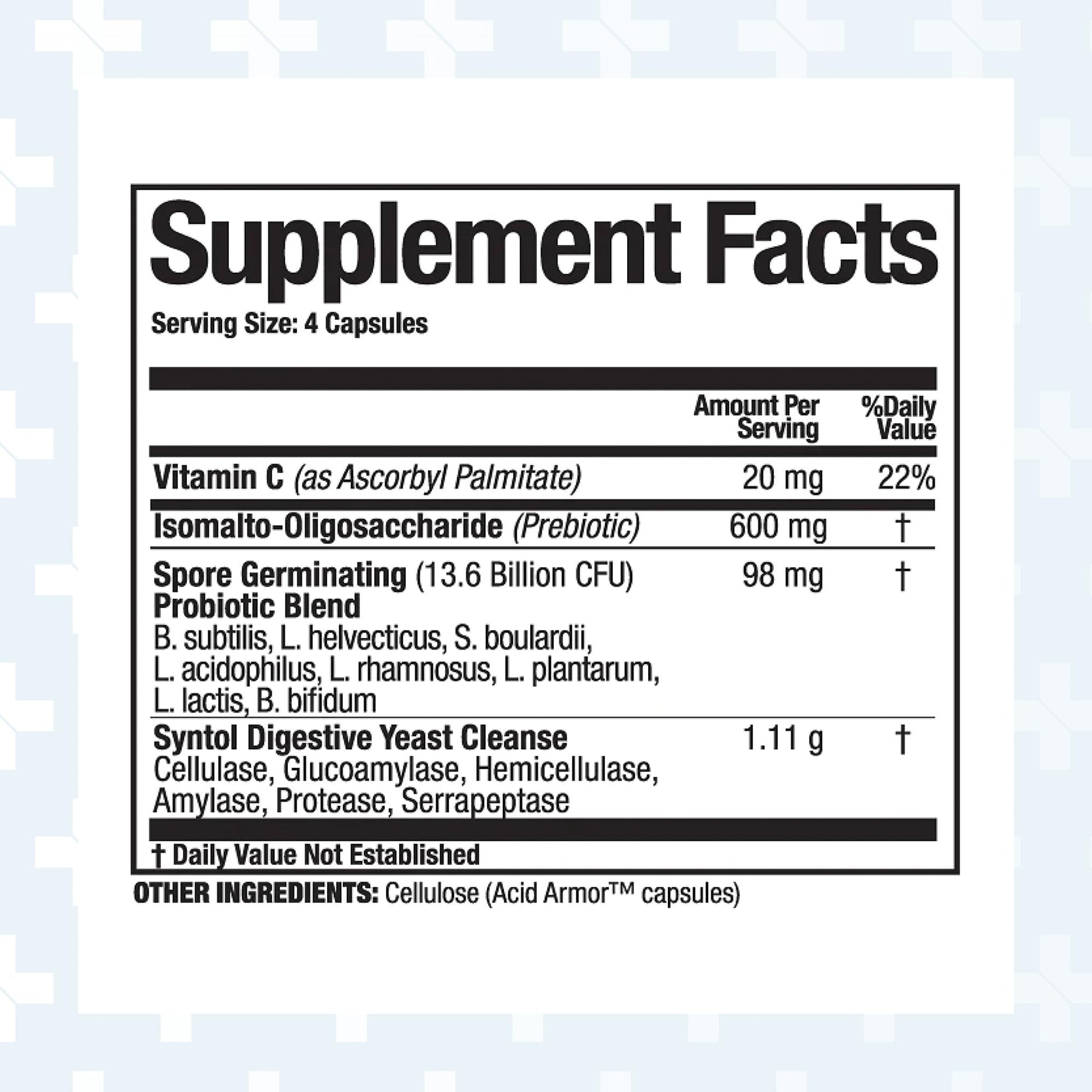 Arthur Andrew Medical, Syntol, 3-in-1 Formula with Probiotics, Prebiotic Fiber & Yeast Cleansing Multi-Enzymes, 90 Nirvana Guru