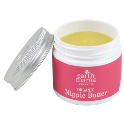 Earth Mama Organic Nipple Butter™ | Nipple Cream Safe for Breastfeeding | Postpartum Essentials for Nursing | Non Lanolin Nipple Cream, 2-Fluid Ounce Nirvana Guru