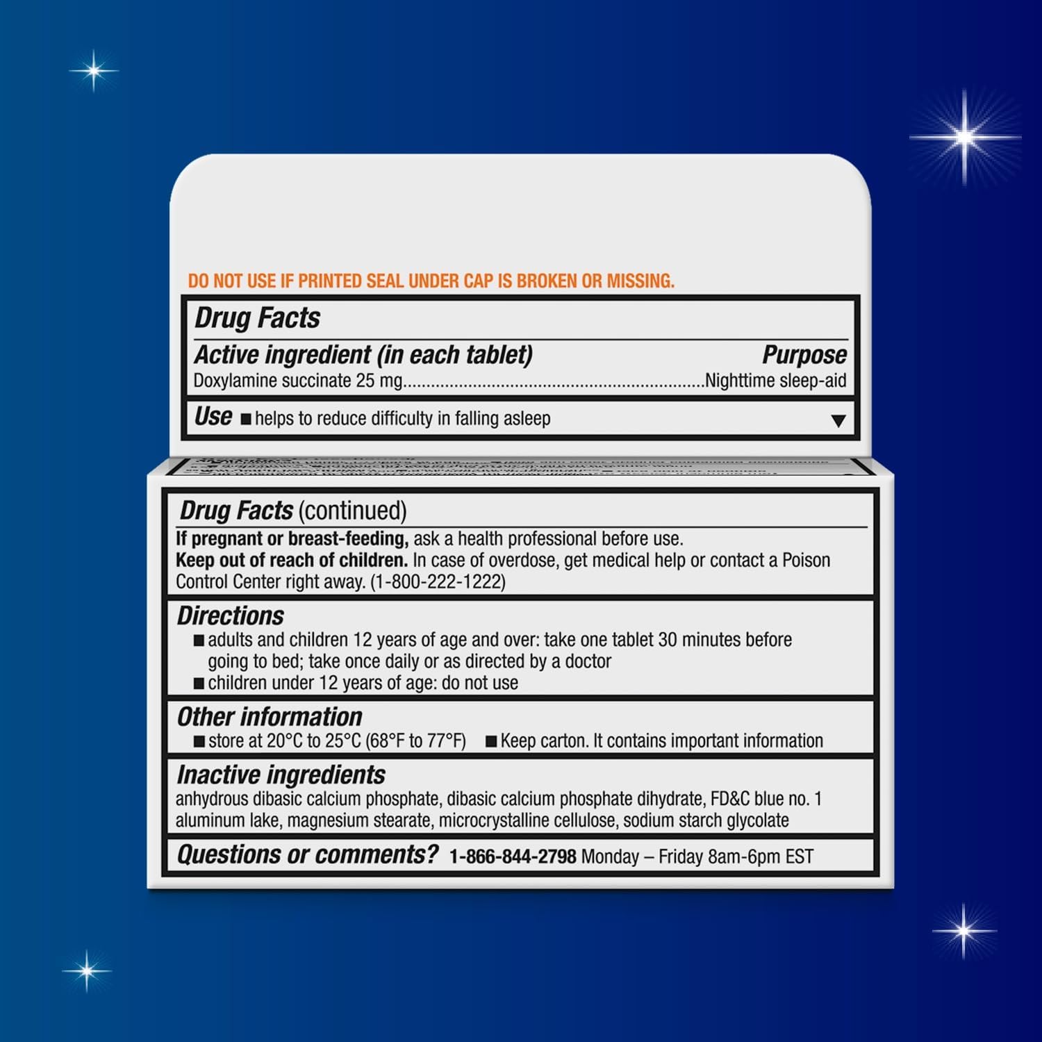 Unisom SleepTabs, Nighttime Sleep-aid, Doxylamine Succinate, 80 Tablets Nirvana Guru