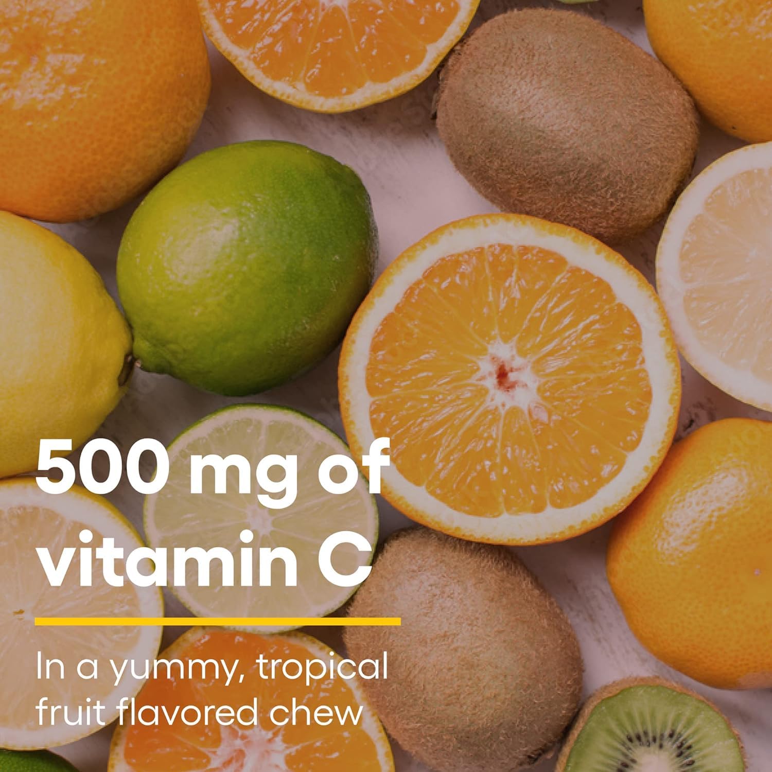 Natural Factors, Kids Chewable Vitamin C 500 mg, Supports Immune Health, Bones, Teeth and Gums, Tangy Orange, 180 Count (Pack of 1) - Nirvana Guru