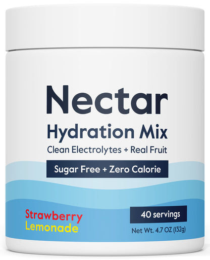 Nectar Hydration Packets - Electrolytes Powder Packets - Sugar Free & 0 Calorie - Organic Fruit Liquid Daily IV Hydrate Packets for Dehydration Relief & Rehydration (Tropical 30 Pack) - Nirvana Guru