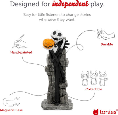 Tonies Jack Skellington Audio Toy Figurine from Disney's The Nightmare Before Christmas Nirvana Guru