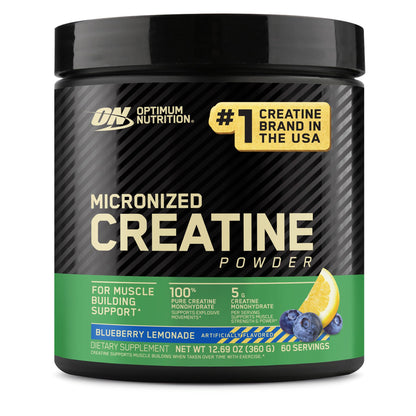 Optimum Nutrition Micronized Creatine Monohydrate Powder, Unflavored, 120 Servings, 600 Grams (Packaging May Vary) Nirvana Guru
