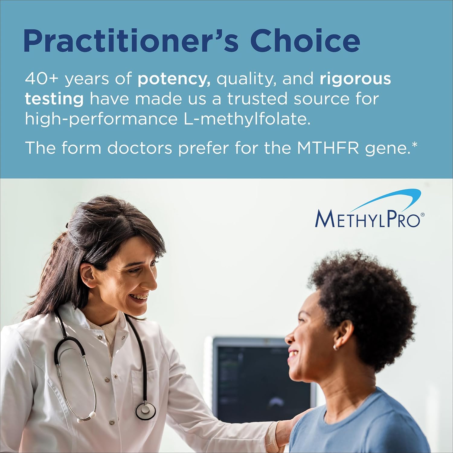 MethylPro L-Methylfolate 7.5 mg - L Methyl Folate, Methylfolate Supplement for Women & Men, Methylated Vitamin B9 (5-MTHF) for Brain Health, Focus, Calm - 30 Capsules (Pack of 1) - Nirvana Guru
