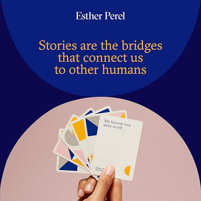 ESTHER PEREL Where Should We Begin? A Game of Stories - Conversation Cards for Couples & Friends - Interactive Couples Game with 200 Prompt Cards - 2-6 Player - Card Games for Couples & Date Night Nirvana Guru