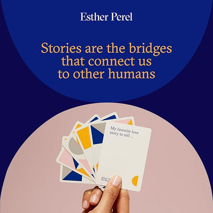 ESTHER PEREL Where Should We Begin? A Game of Stories - Conversation Cards for Couples & Friends - Interactive Couples Game with 200 Prompt Cards - 2-6 Player - Card Games for Couples & Date Night Nirvana Guru