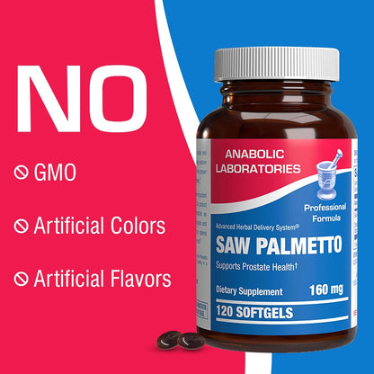 High Absorption Saw Palmetto for Men - Herbal Urinary and Prostate Health Supplement for Men with Saw Palmetto Extract - Non-GMO & Made in The USA in cGMP Facilities - Up to 120 Servings Nirvana Guru
