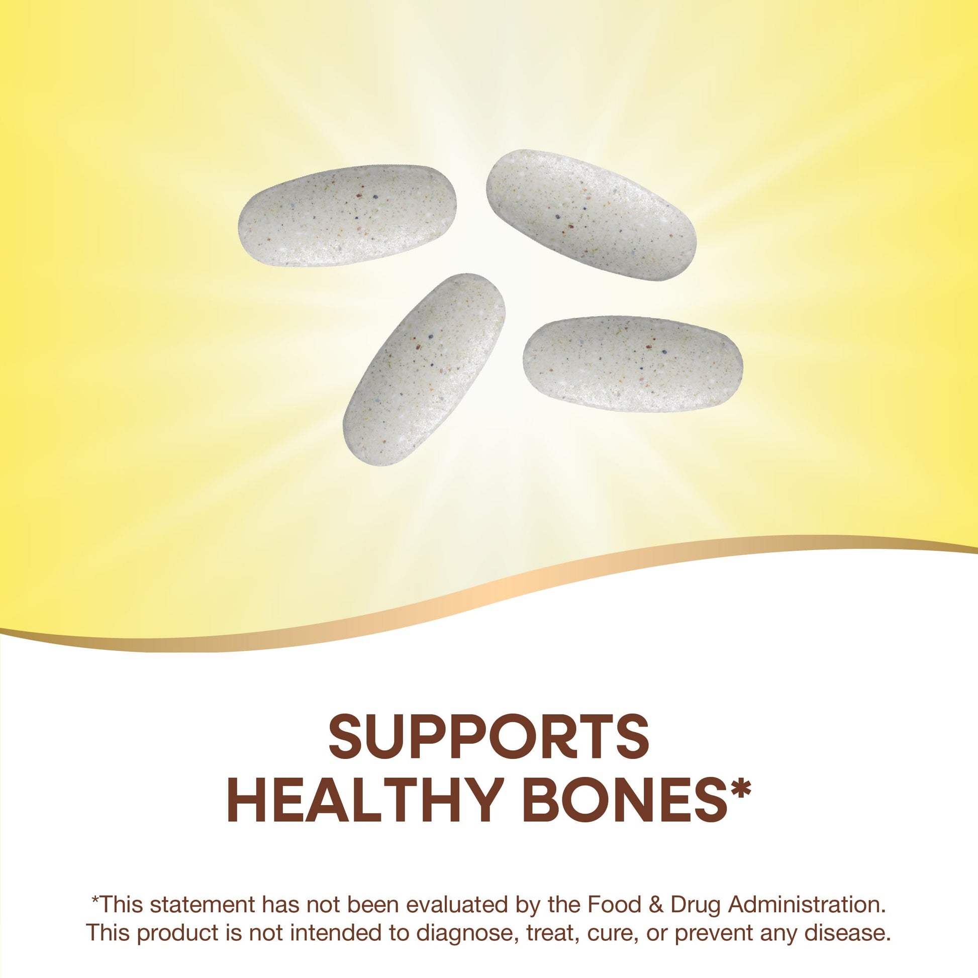 Nature's Way Alive! Calcium Max Absorption, Bone Support*, Plant Source Calcium, Vitamin D3 & K2, Magnesium, 120 Tablets (Packaging May Vary) - Nirvana Guru