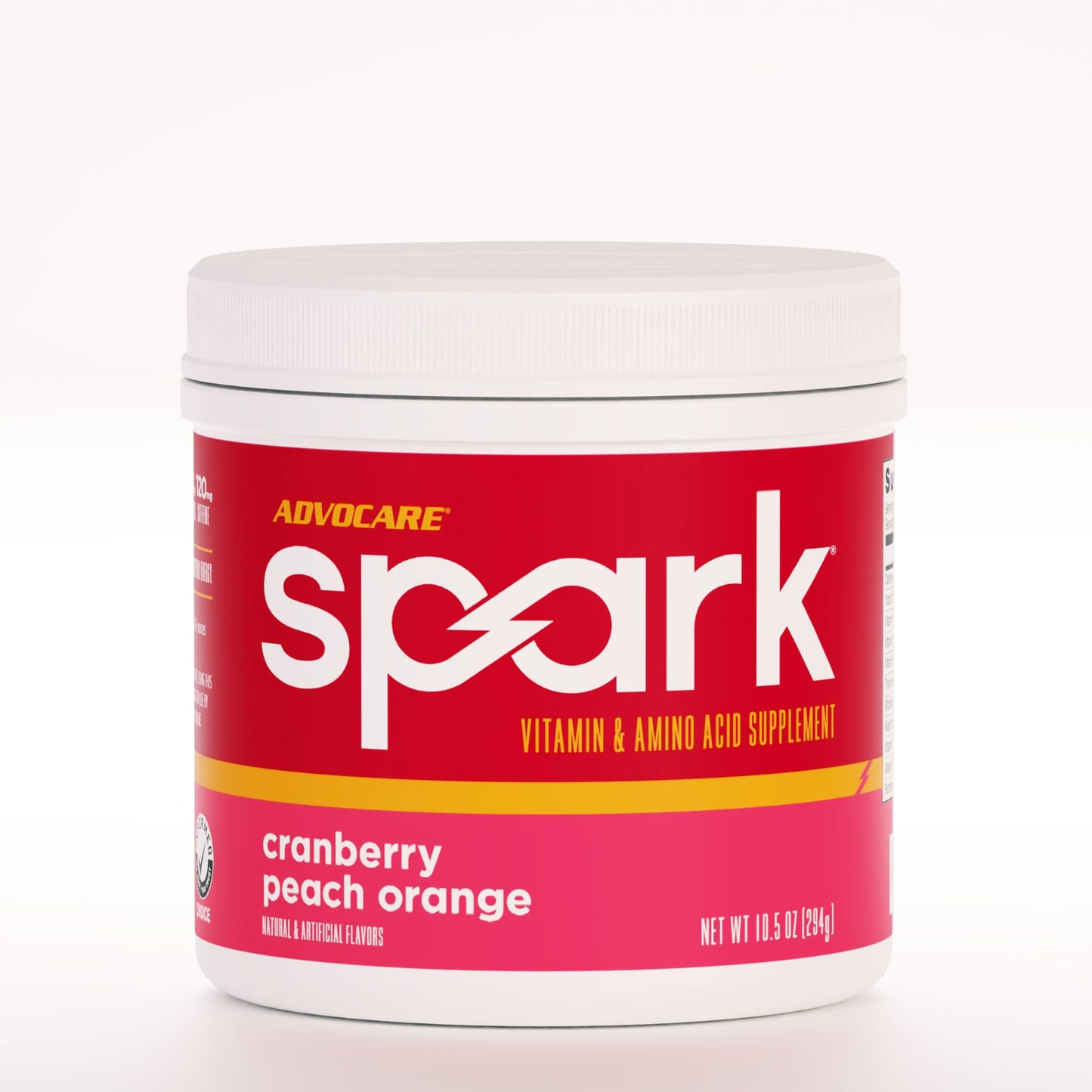 AdvoCare Spark Vitamin & Amino Acid Supplement - Focus & Energy Drink Powder Mix with Vitamin A, B-6, C & E - Also Includes L-Carnitine & L-Tyrosine - Fruit Punch - 10.5 oz Nirvana Guru