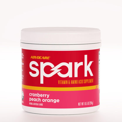 AdvoCare Spark Vitamin & Amino Acid Supplement - Focus & Energy Drink Powder Mix with Vitamin A, B-6, C & E - Also Includes L-Carnitine & L-Tyrosine - Fruit Punch - 10.5 oz Nirvana Guru