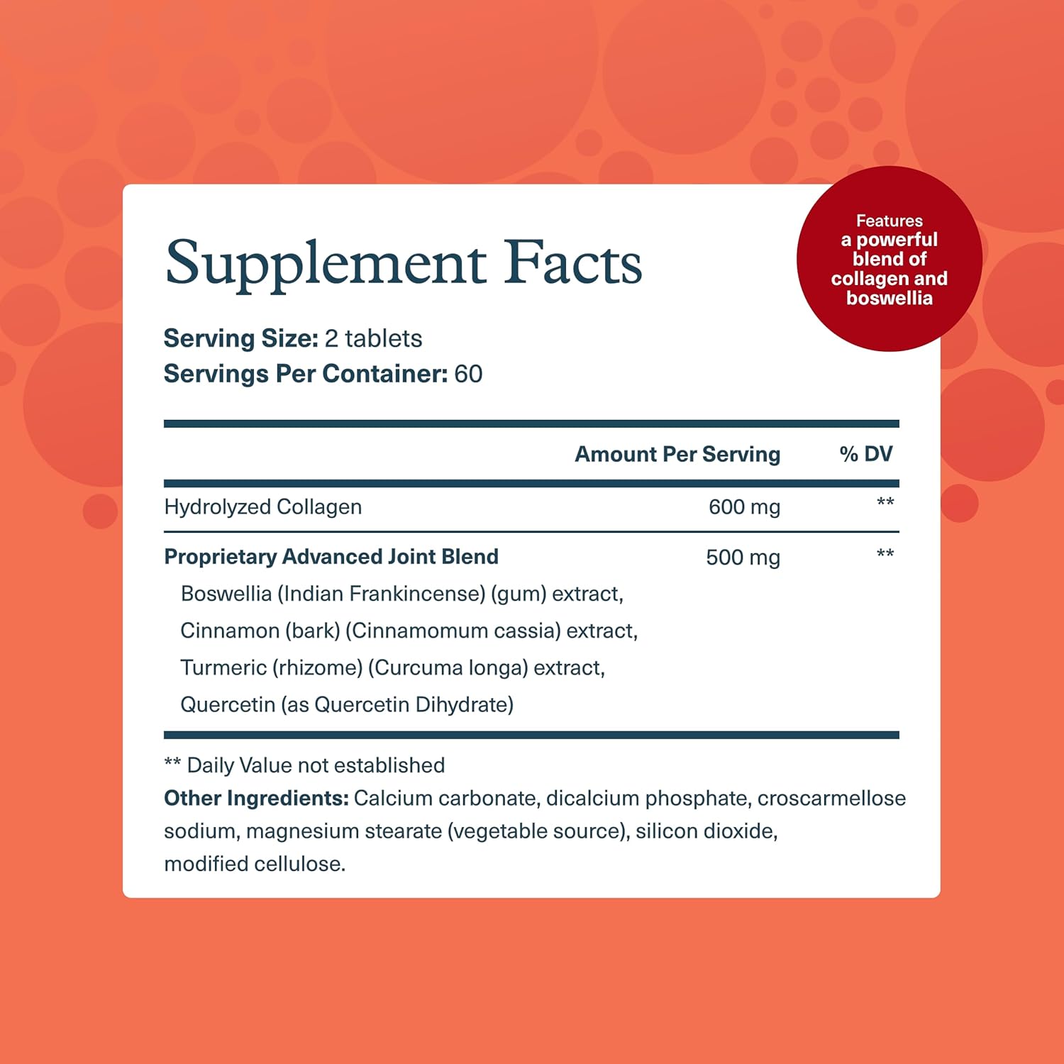 Youtheory Joint Collagen Advanced - Supplement for Bone & Joint Health - Vitamins for Women & Men - with Boswellia Extract, Turmeric & Quercetin - 120 Tablets - Nirvana Guru