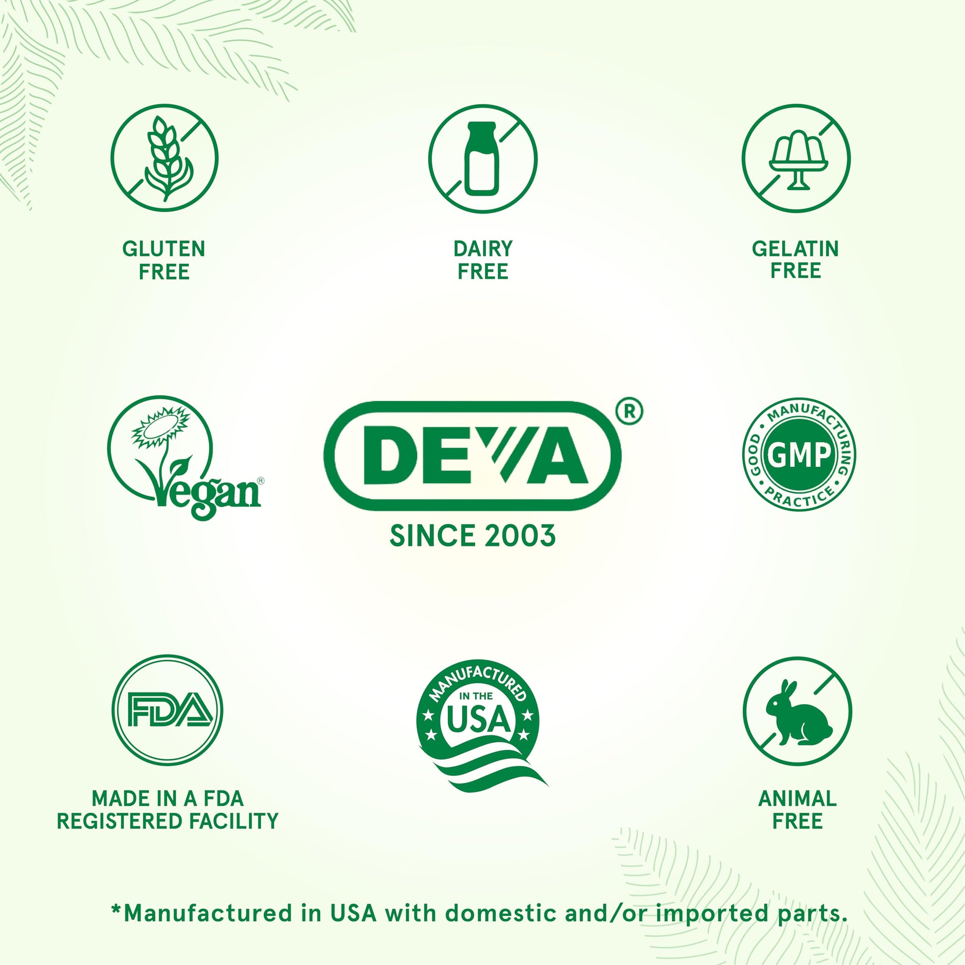 DEVA Vegan Omega-3 DHA Supplement, Once-Per-Day Softgel 200 MG, Carrageenan Free, Gelatin Free, Non-Fish, Algae Oil, Omega-3 Fatty Acids - 90 Softgels - Nirvana Guru