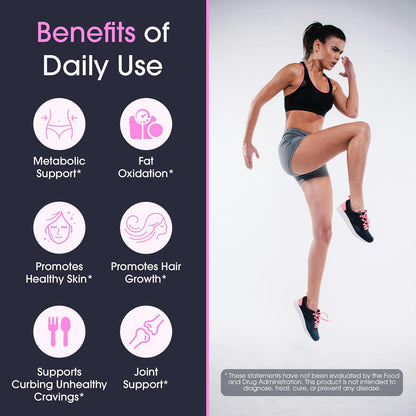 Obvi Burn Elite | Supports Metabolism Boost, Energy, and Focus | Supplement with Collagen and Green Tea | Supports Healthy Hair, Skin, Nails, and Joints | 60 Capsules, 30 Servings - Nirvana Guru