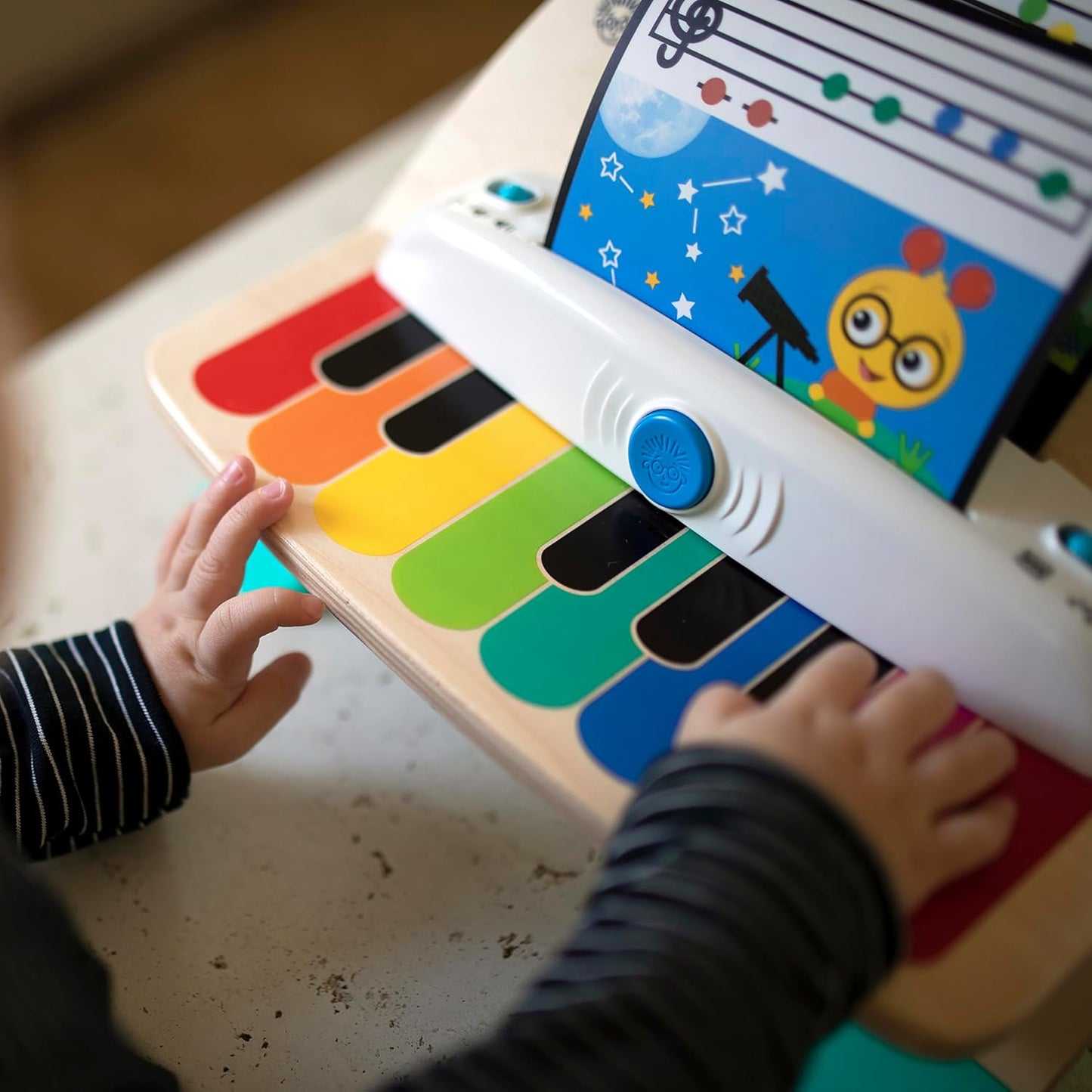 Baby Einstein and Hape Magic Touch Wooden Toy Piano, Montessori Musical Learning Toy for Babies and Toddlers 6mo+ Nirvana Guru