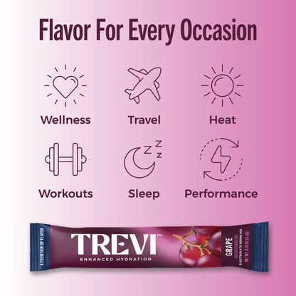 TREVI™ Sugar Free Electrolytes - Drink Mix Hydration Powder Packets - 28 Count - Variety Pack 1