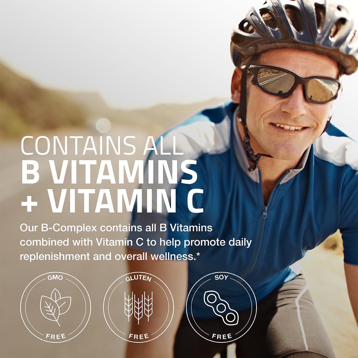 Bronson Vitamin B Complex with Vitamin C - Immune Health, Energy Support & Nervous System Support - Non-GMO, 250 Vegetarian Capsules Nirvana Guru