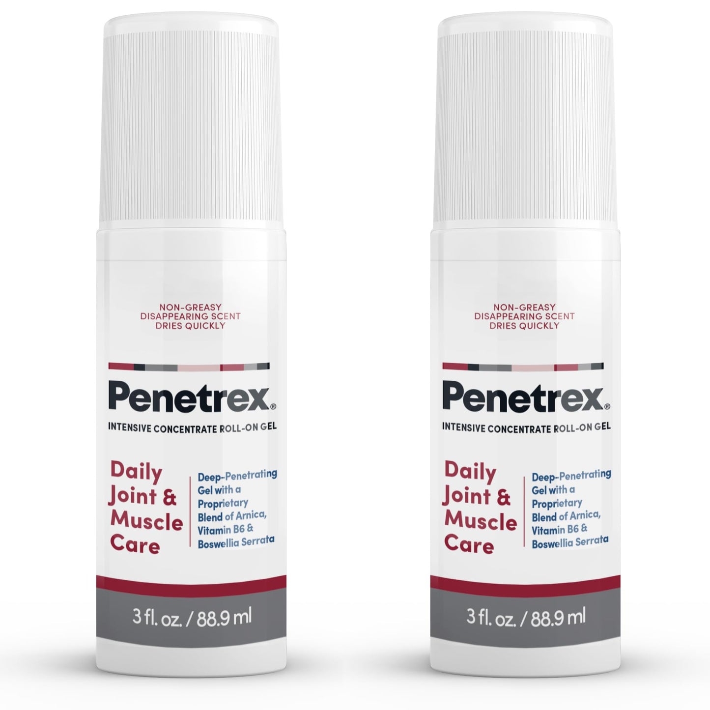 Penetrex Joint & Muscle Therapy - Soothing Muscle Rub for Back, Neck, Hands, Feet - Premium Whole Body Rub with Arnica, Vitamin B6 MSM & Boswellia - Non-Greasy 2oz Cream