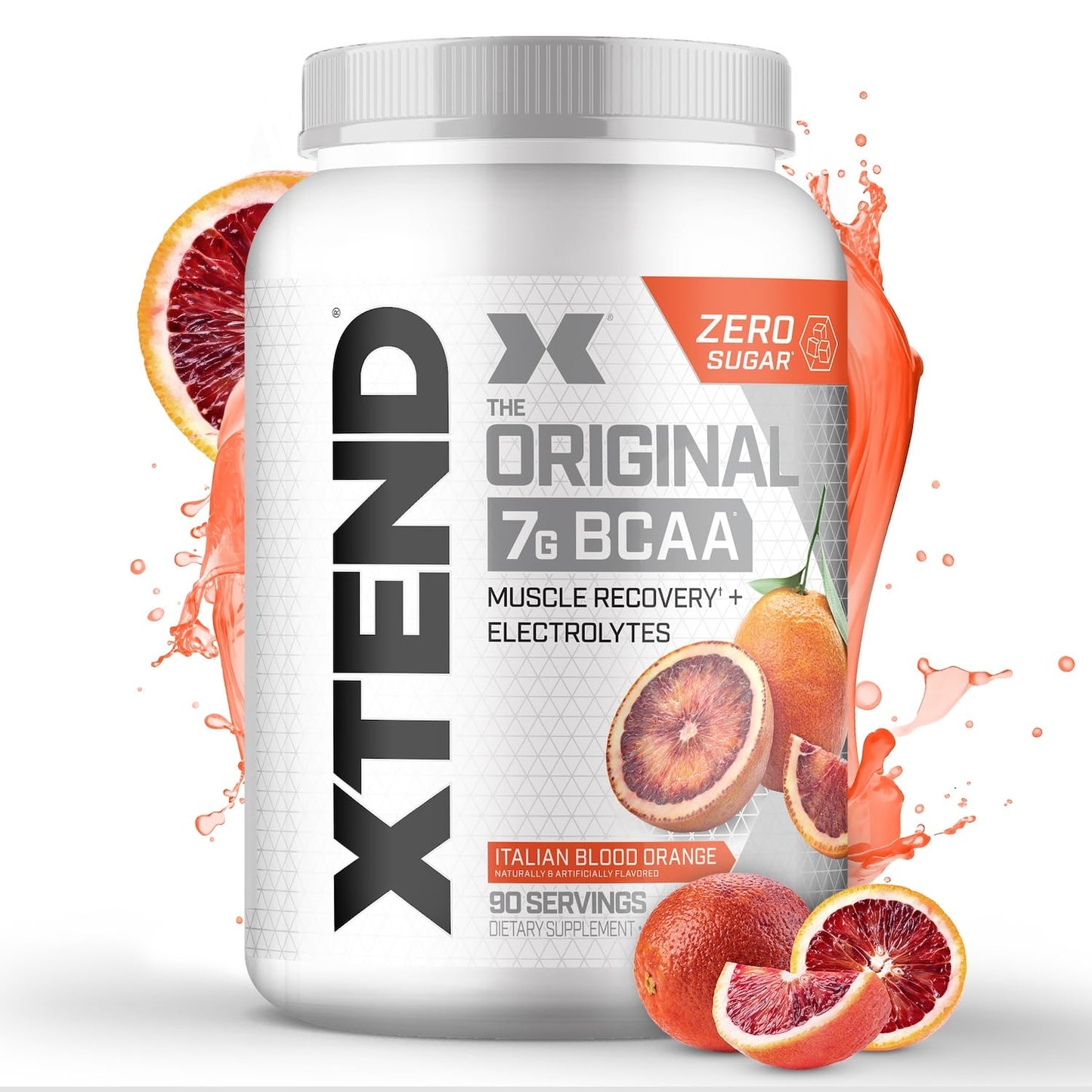 Original BCAA Powder Airheads Candy Flavor, 7g BCAA and 2.5g L-Glutamine, Sugar Free Post Workout Muscle Recovery Drink with Amino Acids for Men & Women, 30 Servings Nirvana Guru