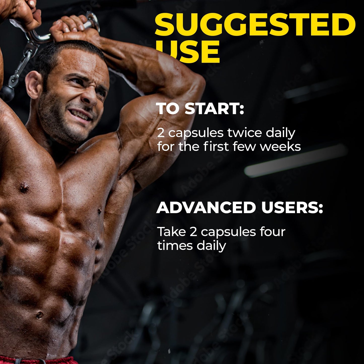 Avry Labs Extreme Anabolic Supplement – Dietary Supplement w/Turkesterone to Support Muscle Growth, Strength, Recovery & Naturally Support Optimal Testosterone Levels – Vegan, 60 Capsules Nirvana Guru