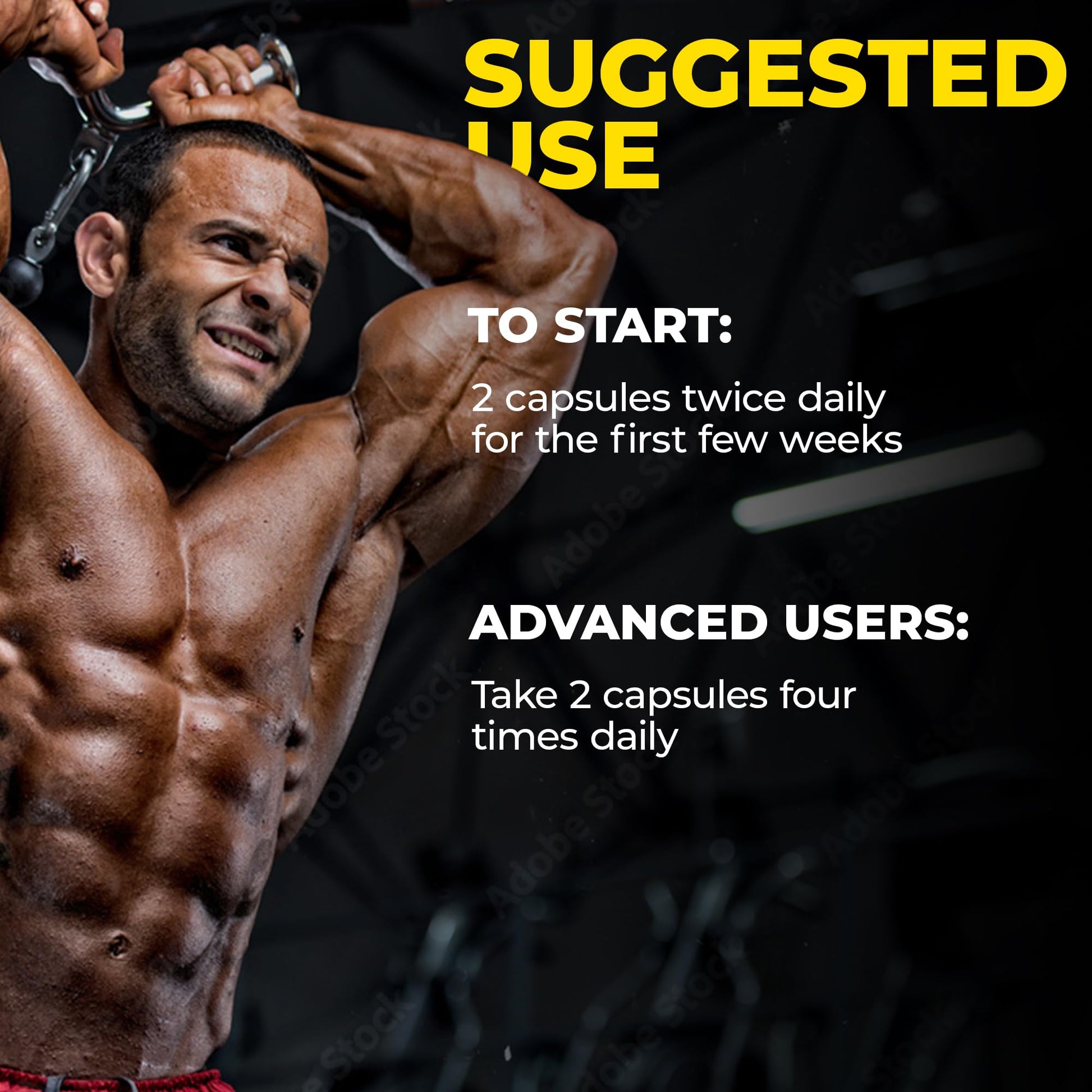 Avry Labs Extreme Anabolic Supplement – Dietary Supplement w/Turkesterone to Support Muscle Growth, Strength, Recovery & Naturally Support Optimal Testosterone Levels – Vegan, 60 Capsules Nirvana Guru